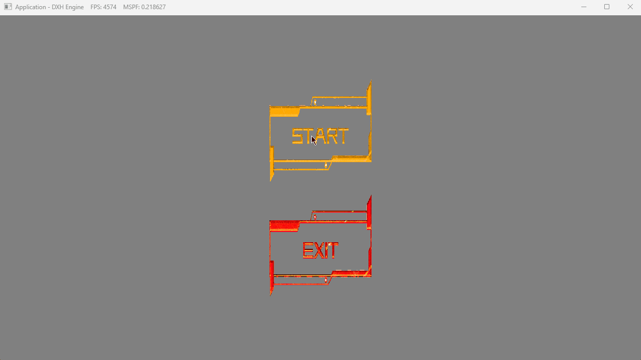 Gameplay capture of a demo running on the custom C++ / DirectX 12 engine